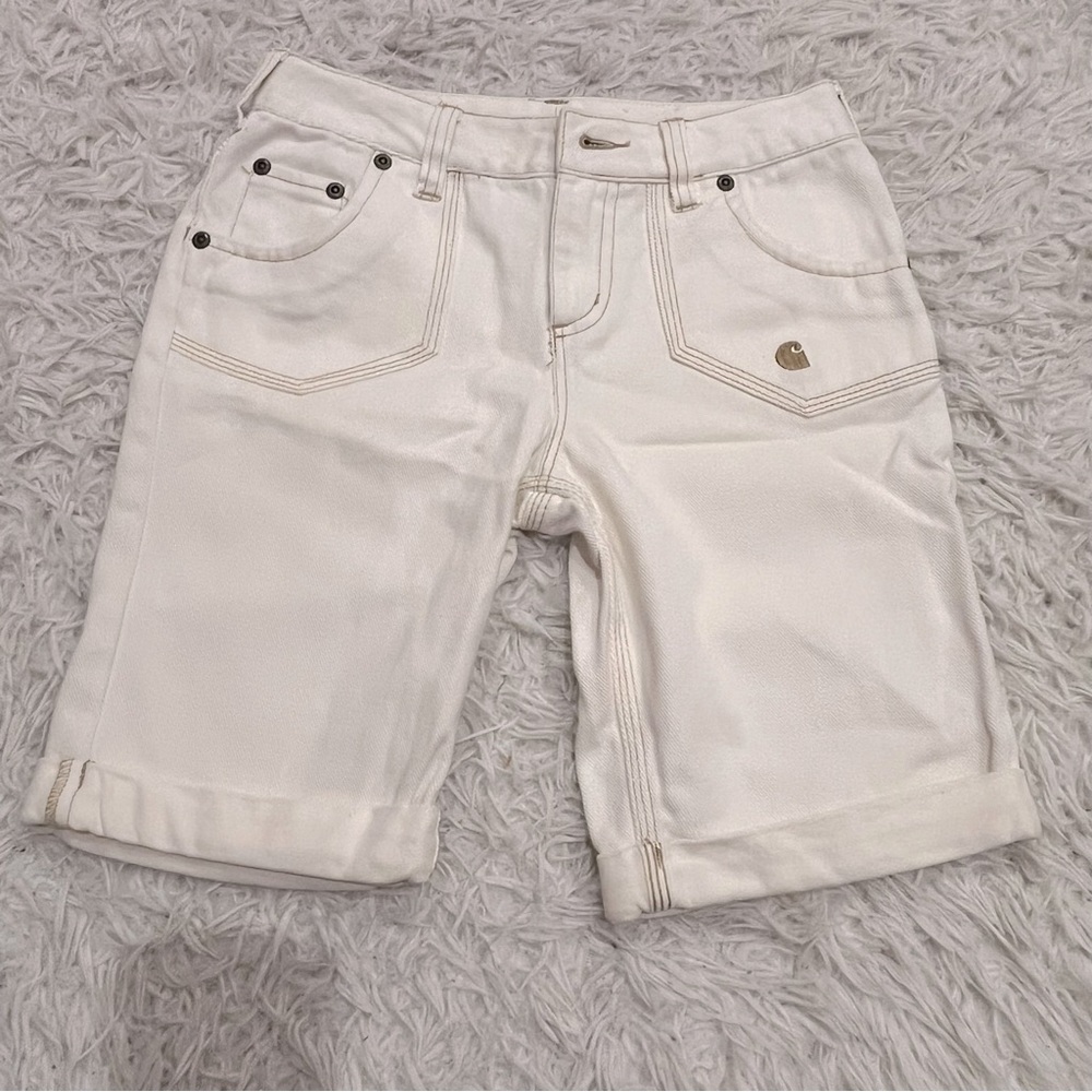 Girls Carhartt Bermuda Pocket Shorts Size 10